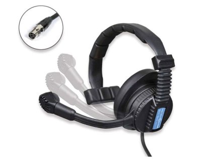 83 Casque 1 oreille mini XLR4 avec micro orientable Altair