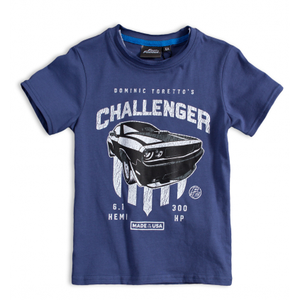Chlapčenské tričko FAST&FURIOUS CHALLENGER modré