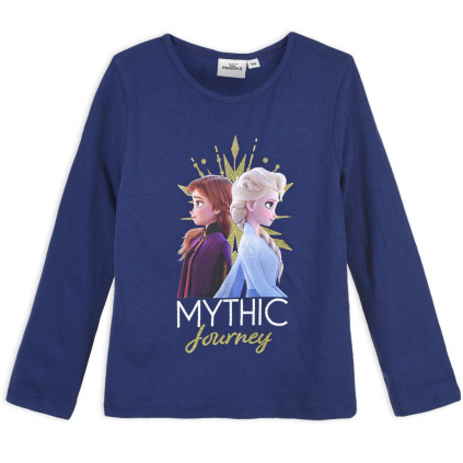 Dievčenské tričko DISNEY FROZEN MYTHIC modrofialové