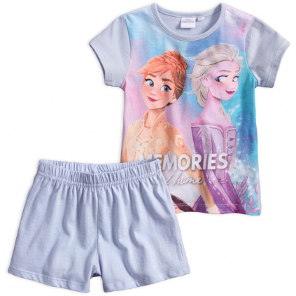 Dievčenské pyžamo DISNEY FROZEN MEMORIES modré