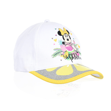 Dievčenská šiltovka DISNEY MINNIE FRUIT biela