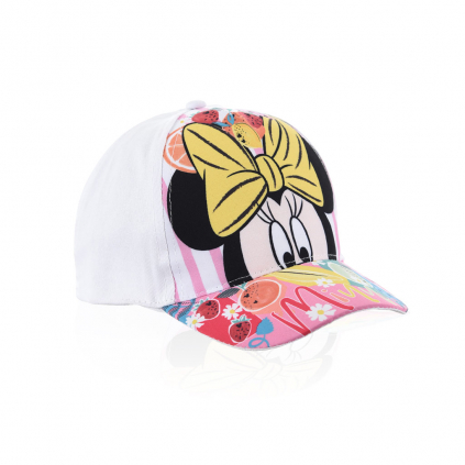 Dievčenská šiltovka DISNEY MINNIE FRESH SUMMER biela