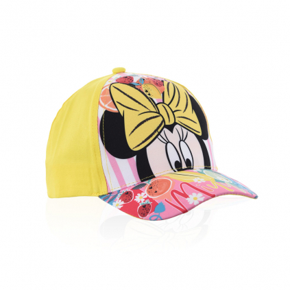 Dievčenská šiltovka DISNEY MINNIE FRESH SUMMER žltá