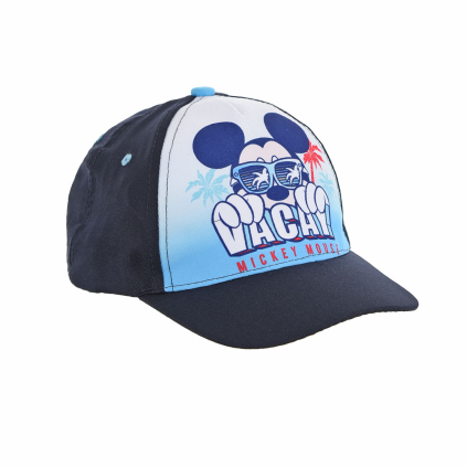 Chlapčenská šiltovka MICKEY MOUSE VACAY tmavo modrá