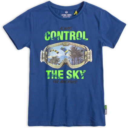 Chlapčenské tričko LEMON BERET CONTROL modré