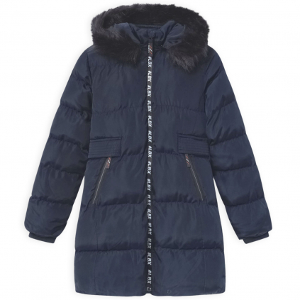 Dievčenský zimný kabát LEMON BERET LBX modrý