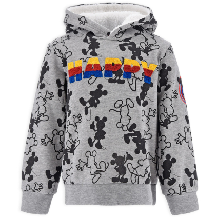 Detská mikina MICKEY MOUSE HAPPY šedá