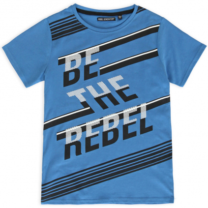 Chlapčenské tričko LEMON BERET BE THE REBEL modré