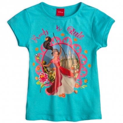 Dievčenské tričko ELENA OF AVALOR tyrkysové