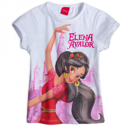 Dievčenské tričko ELENA OF AVALOR biele