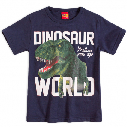 Chlapčenské tričko KYLY DINO WORLD modré