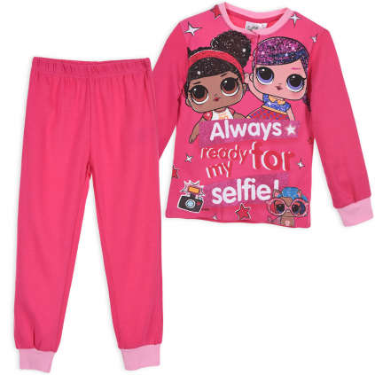 Dievčenské pyžamo L.O.L.SURPRISE ALWAYS SELFIE ružové