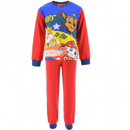 Chlapčenské pyžamo PAW PATROL PUPS červené