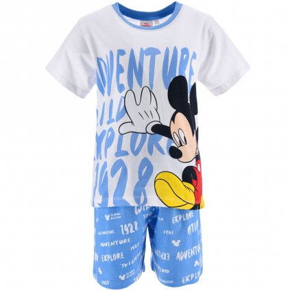 Chlapčenské pyžamo MICKEY MOUSE WILD biele