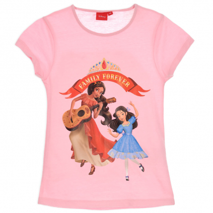Dievčenské tričko ELENA OF AVALOR FAMILY ružové