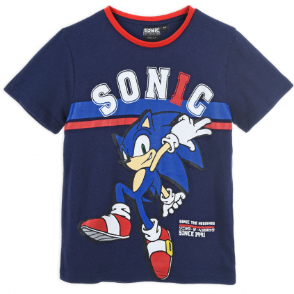Chlapčenské tričko SONIC modré