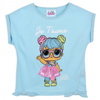 Dievčenské tričko L.O.L.SURPRISE FIRST CLASS modré