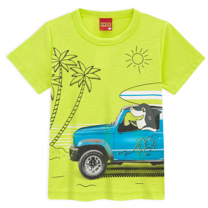 Chlapčenské tričko KYLY DELFÍN zelené
