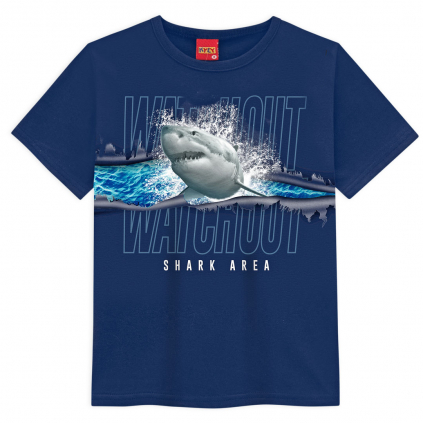 Chlapčenské tričko KYLY SHARK modré