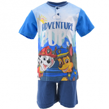 Chlapčenské pyžamo PAW PATROL ADVENTURE modré