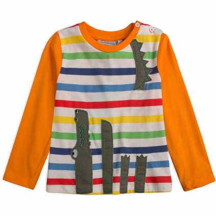 Chlapčenské tričko Mix´nMATCH KROKODÍL oranžové