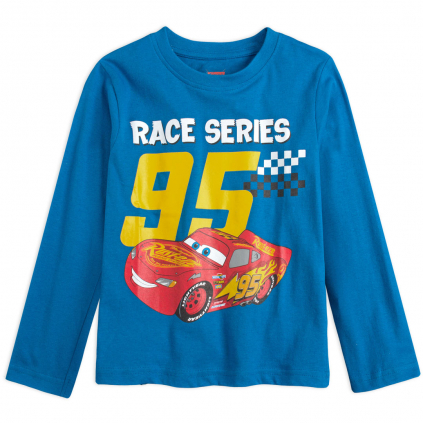 Chlapčenské tričko DISNEY CARS RACE SERIES modré