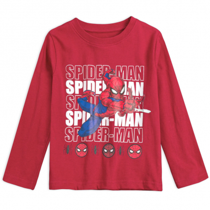 Chlapčenské tričko MARVEL SPIDERMAN SENSE červené