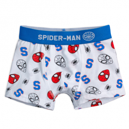 Chlapčenské boxerky MARVEL SPIDERMAN biele