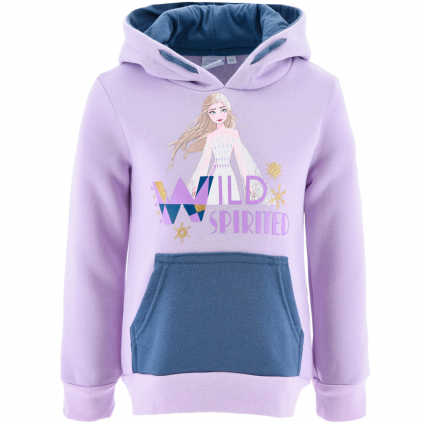 Dievčenská mikina DISNEY FROZEN WILD fialová