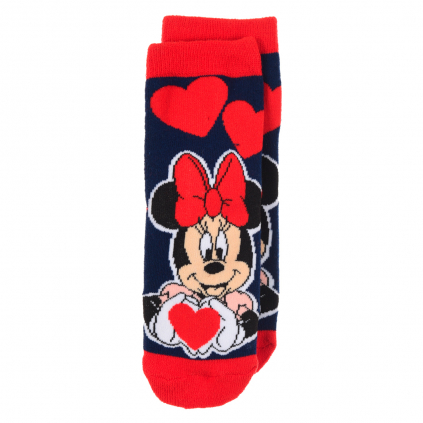 Dievčenské termo ponožky DISNEY MINNIE modré