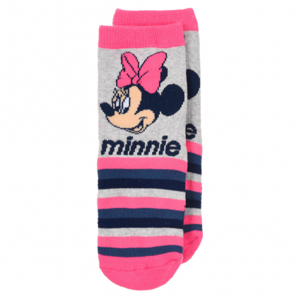 Dievčenské termo ponožky DISNEY MINNIE šedé