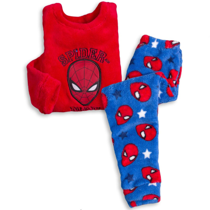 Chlapčenské termo pyžamo MARVEL SPIDERMAN červené