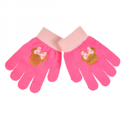 Dievčenské rukavice DISNEY MINNIE ružové pink