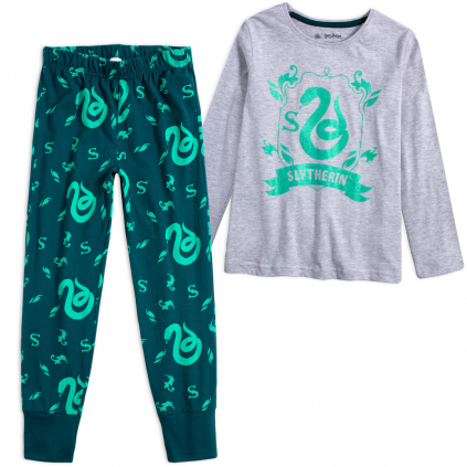Dievčenské pyžamo HARRY POTTER GRYFFINDOR zelené