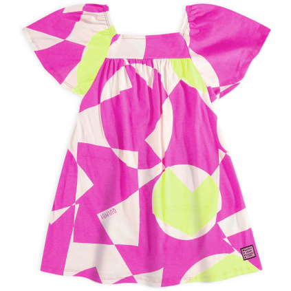 Dievčenské šaty QUIMBY MODERN VIBES fialové