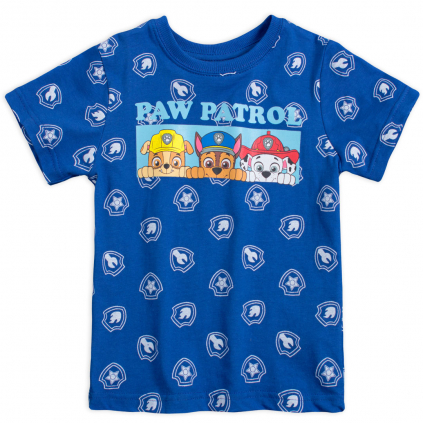 Chlapčenské tričko PAW PATROL SERVICE modré
