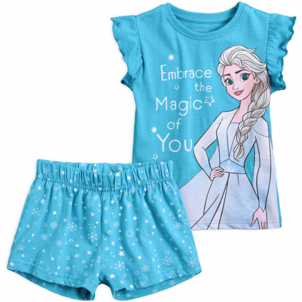 Dievčenské pyžamo DISNEY FROZEN MAGIC modré