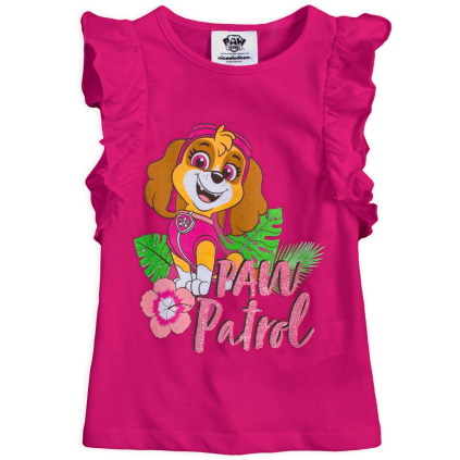 Dievčenské tričko PAW PATROL SUNLIGHT ružové
