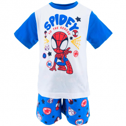 Chlapčenské pyžamo MARVEL SPIDERMAN RESCUE modré