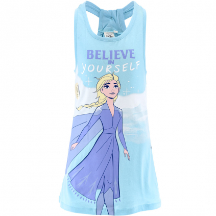 Dievčenské šaty DISENY FROZEN BELIEVE modré