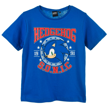 Chlapčenské tričko SONIC 1991 modré