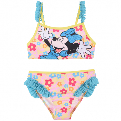 Dievčenské plavky DISNEY MINNIE PARADISE žlté