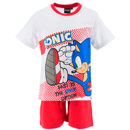 Chlapčenské pyžamo SONIC ENERGY červené