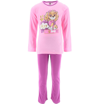 Dievčenské pyžamo PAW PATROL LOVE ružové