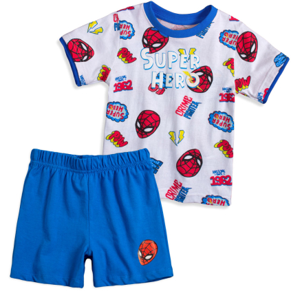 Chlapčenské pyžamo MARVEL SPIDERMAN FIGHTER modré