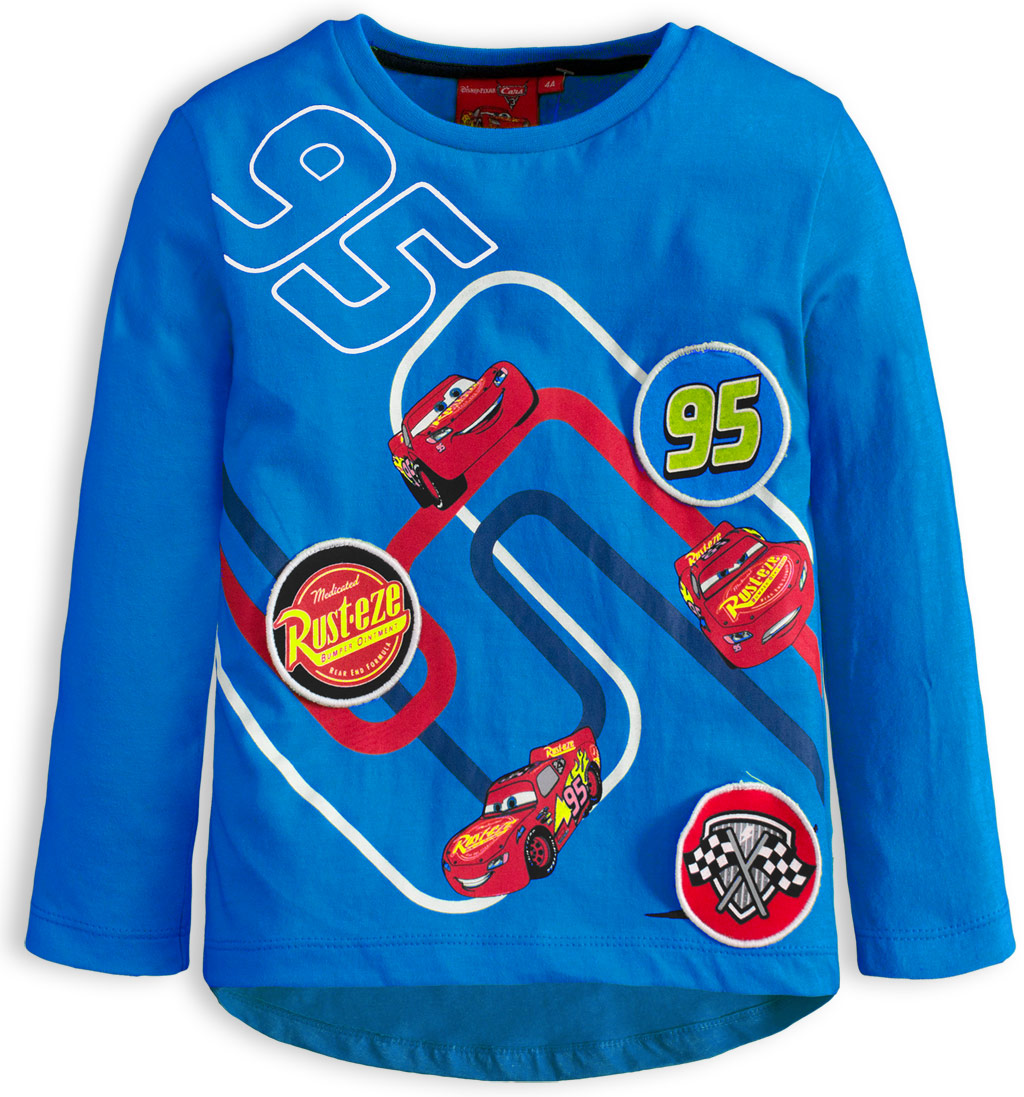 Chlapčenské tričko DISNEY CARS AUTA modré