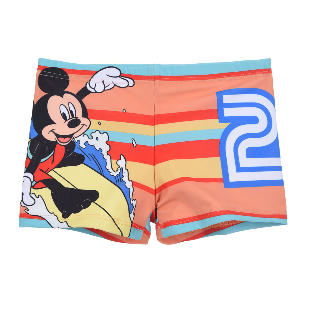 Chlapčenské plavky MICKEY MOUSE SURF oranžové