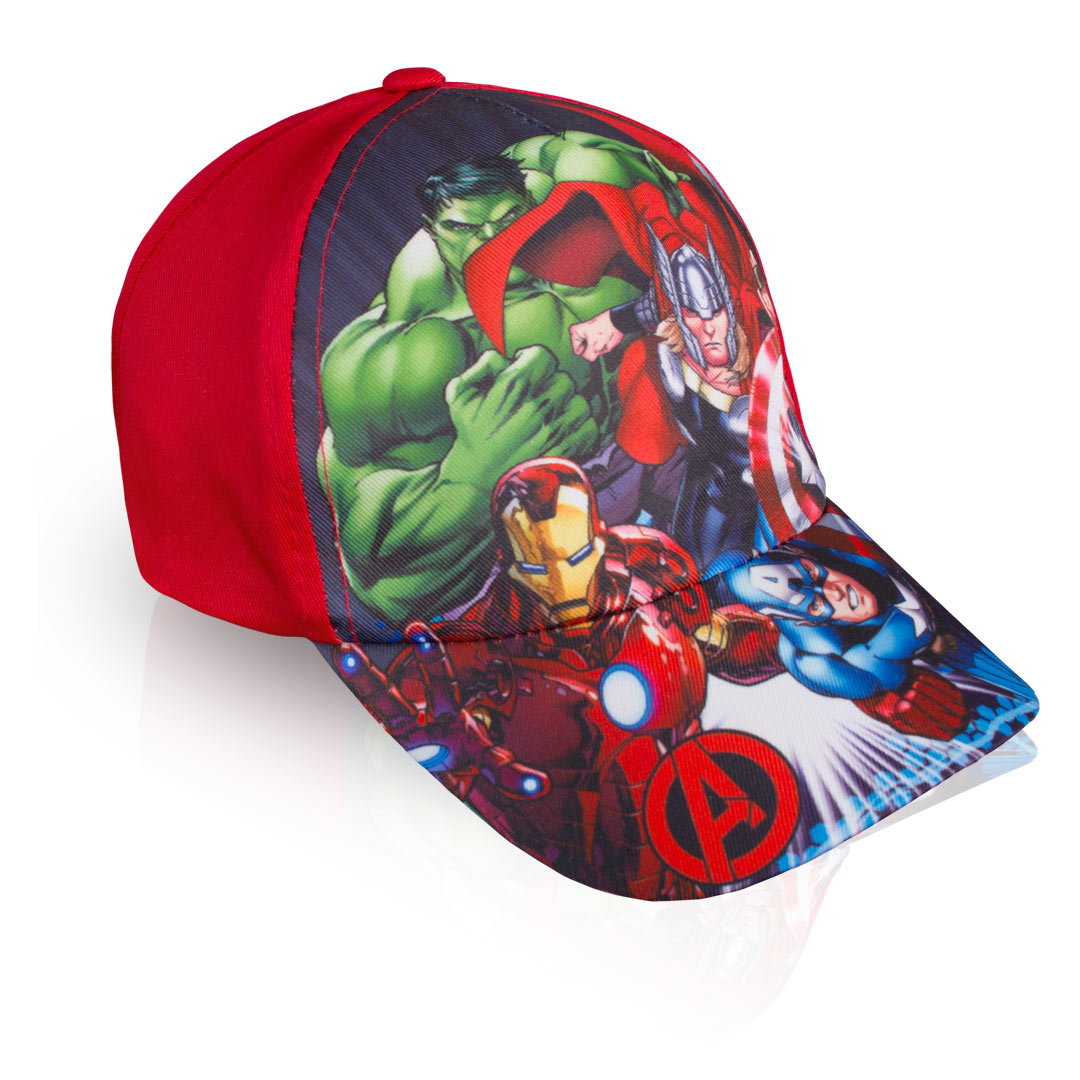 Detská šiltovka AVENGERS červená