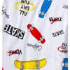 Chlapčenské tričko GLO-STORY SKATEBOARDY biele