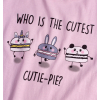 Dievčenské tričko GLO-STORY CUTIE PIE ružové
